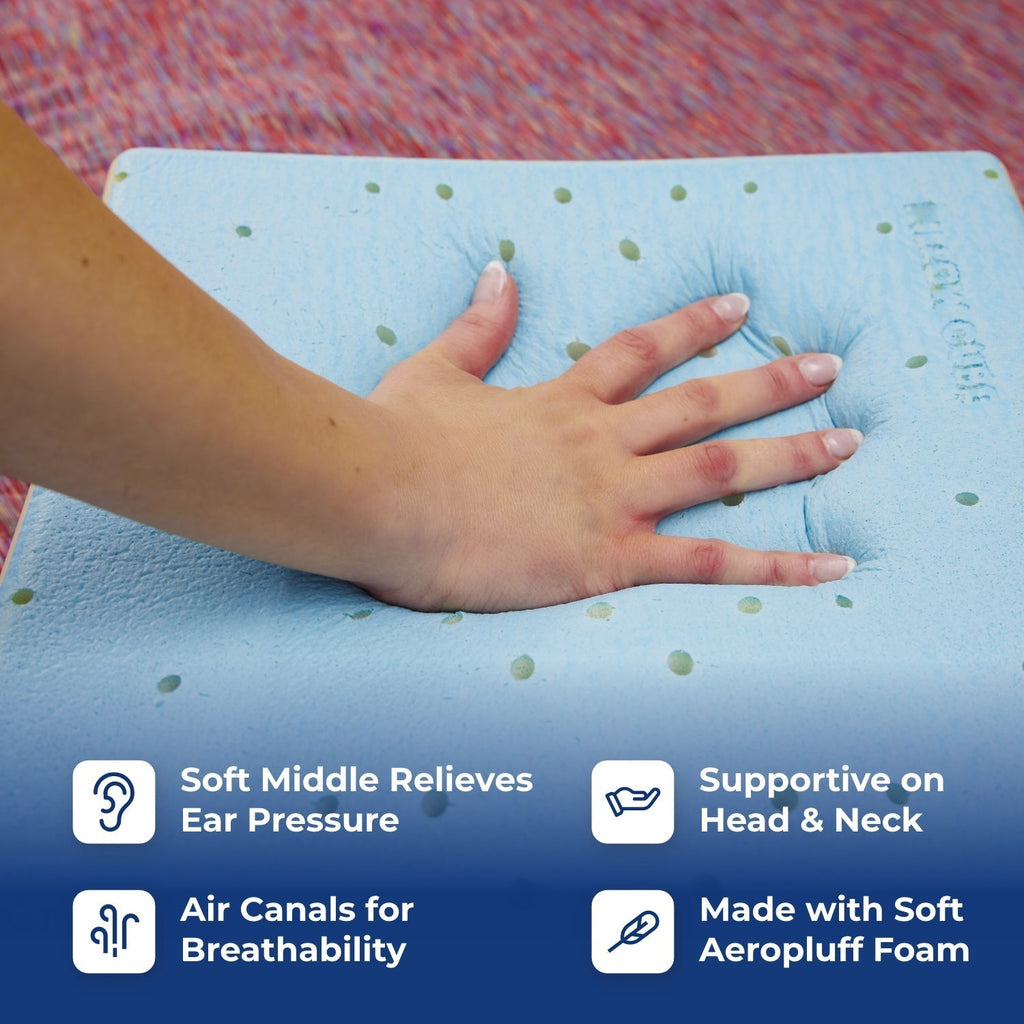 Dolsin Cooling Memory Foam Pillow – Queen & King Size