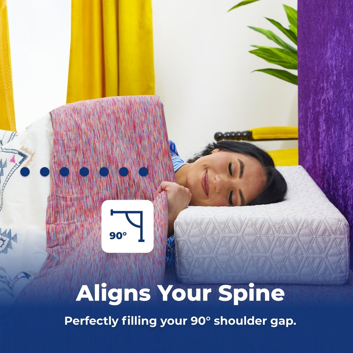 Dolsin Cooling Memory Foam Pillow – Queen & King Size