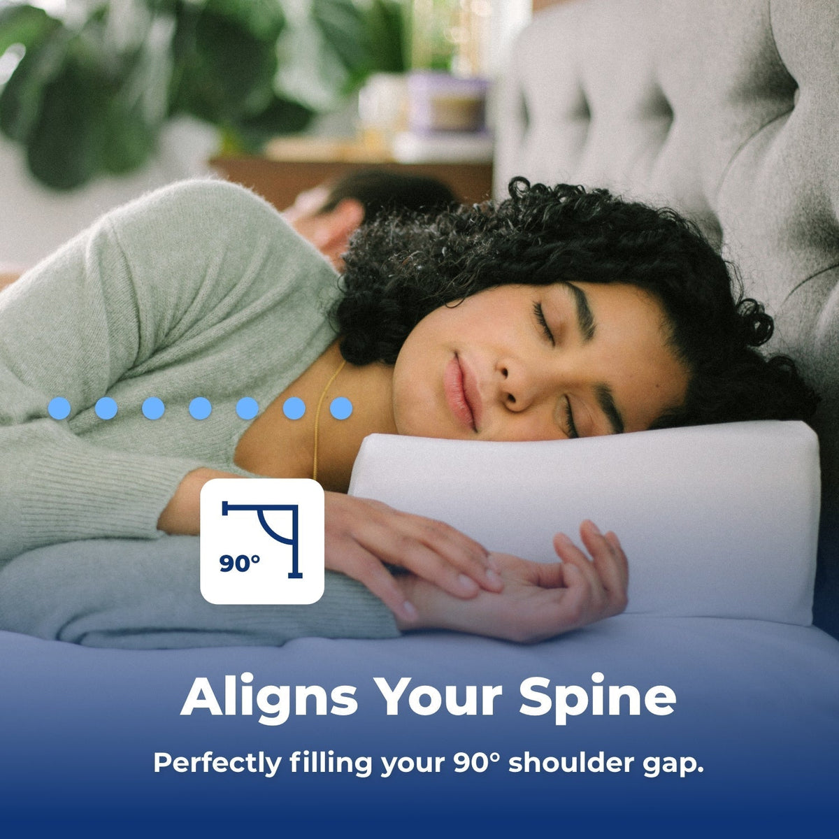 Dolsin Cooling Side Sleeper Pillow – Standard Size