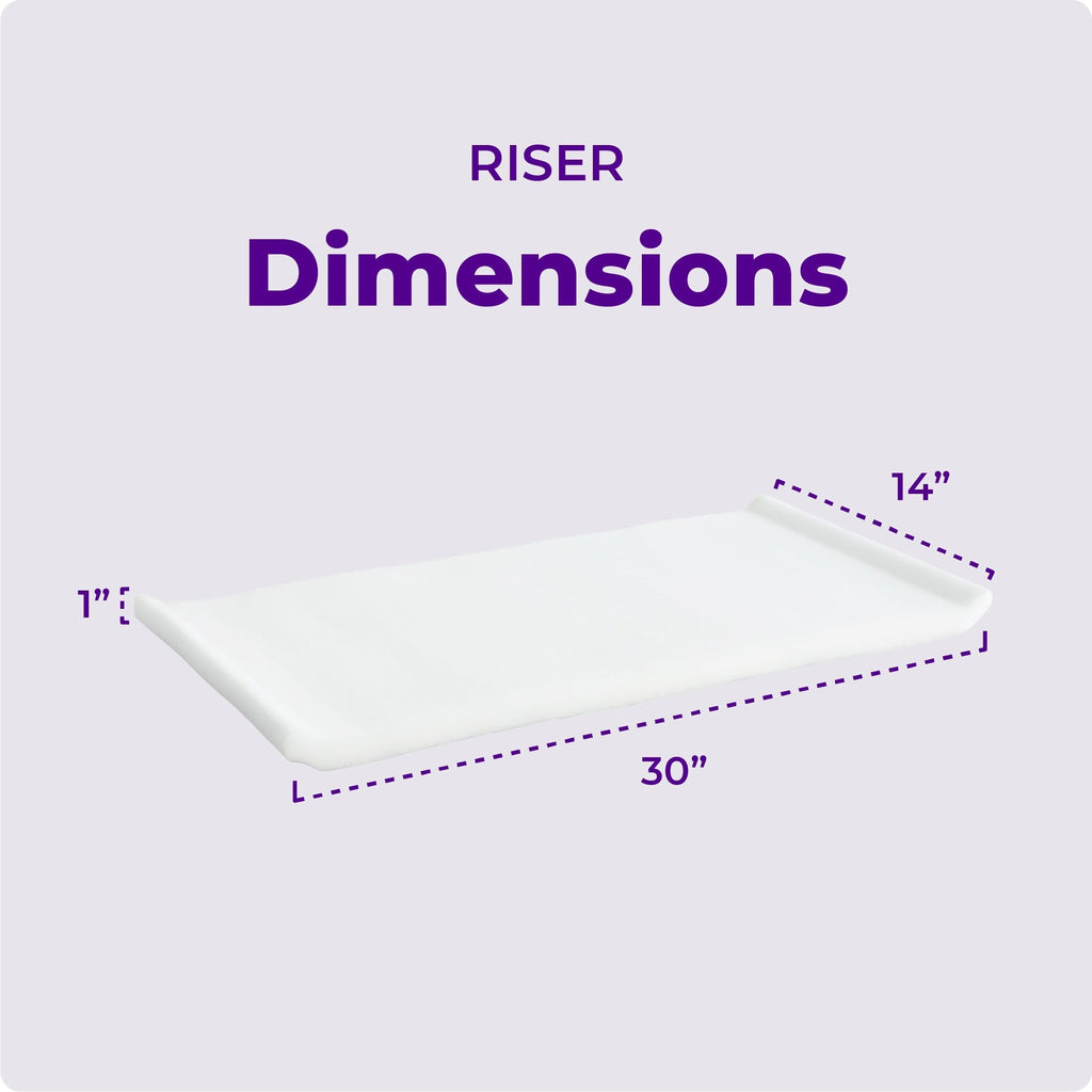 Dolsin 1" Cooling Pillow Height Riser