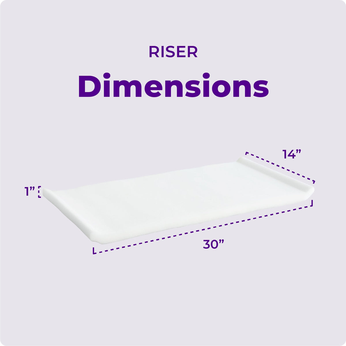 Dolsin 1" Cooling Pillow Height Riser