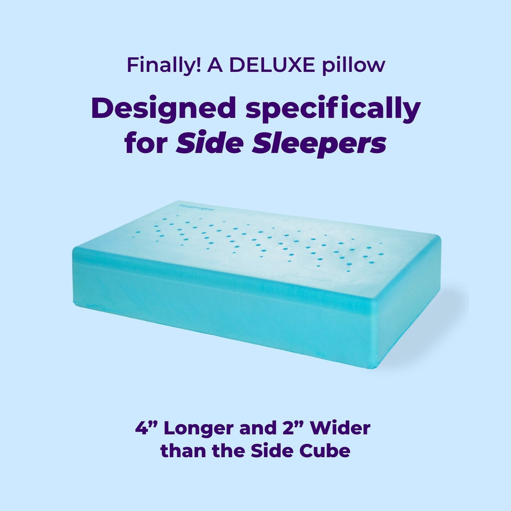 Dolsin Deluxe 6" Side Sleeper Pillow – Queen & King Size